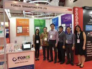 FORCS with partner at Communic Indonesia 2017