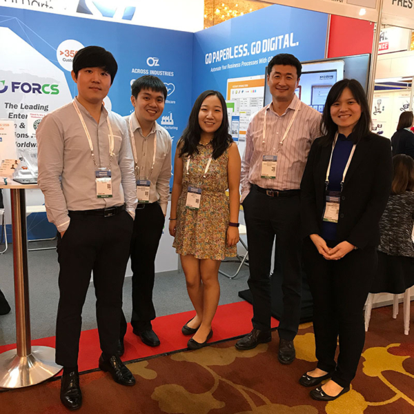 FORCS Singapore team at CommunicAsia 2017 