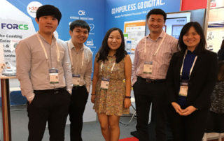 FORCS Singapore team at Communicasia 2017