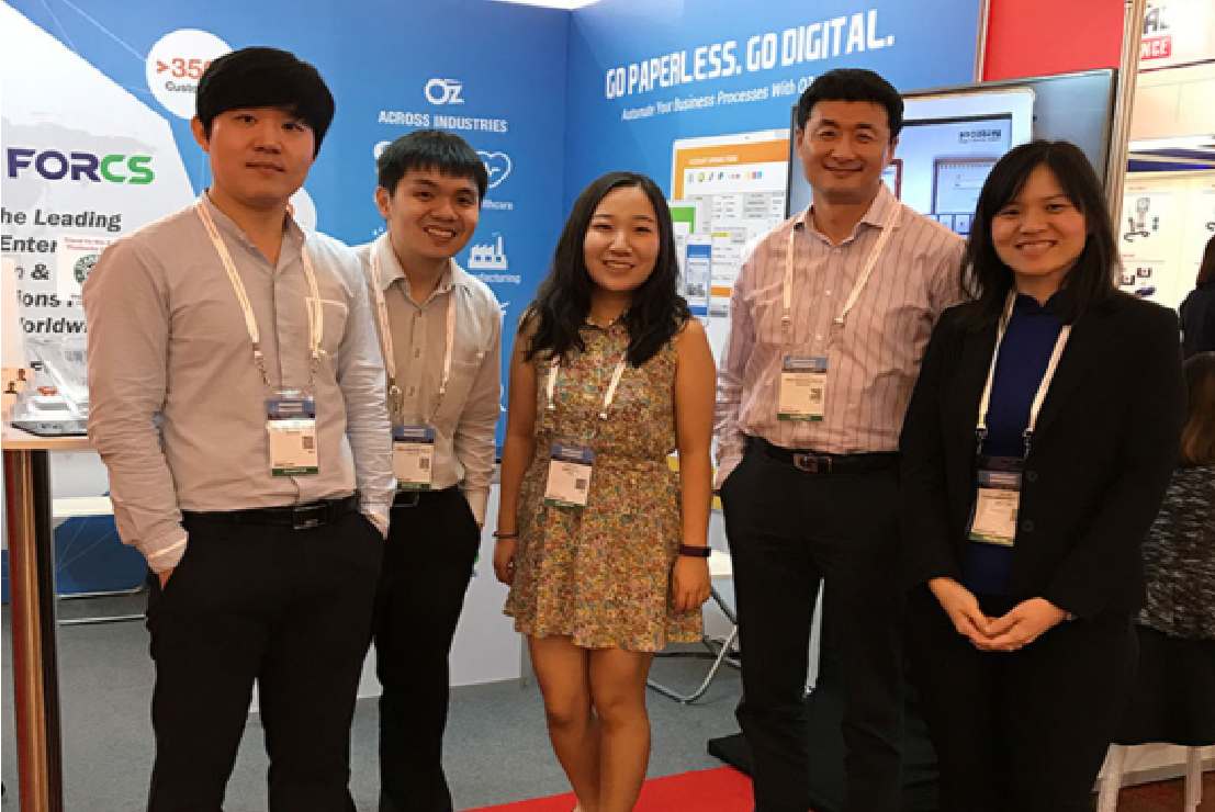 FORCS Singapore team at Communicasia 2017