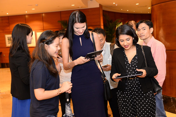 Guests registering at FORCS FinTech Conference 2017 