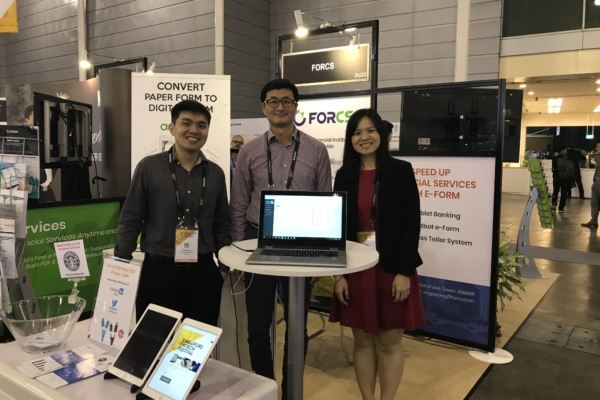 FORCS Team at Singapore FinTech Festival 2017 