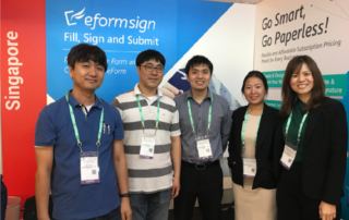 Group photo of FORCS team at ConnecTechAsia 2018