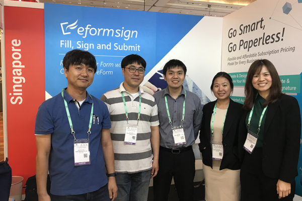Group photo of FORCS team at ConnecTechAsia 2018