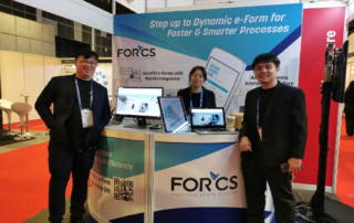 FORCS booth at Govware 2019