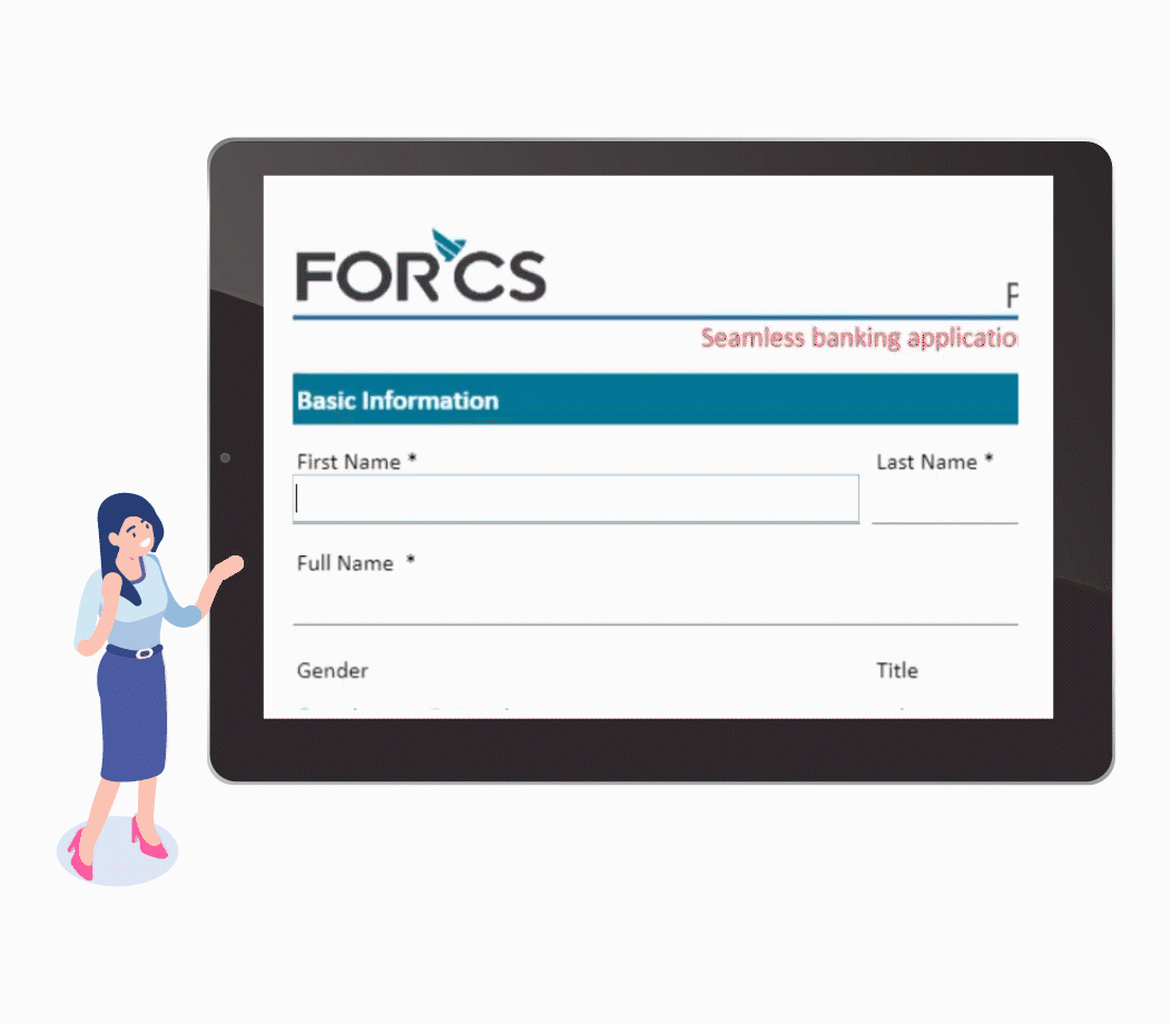 Dynamic e-Form for health care industry