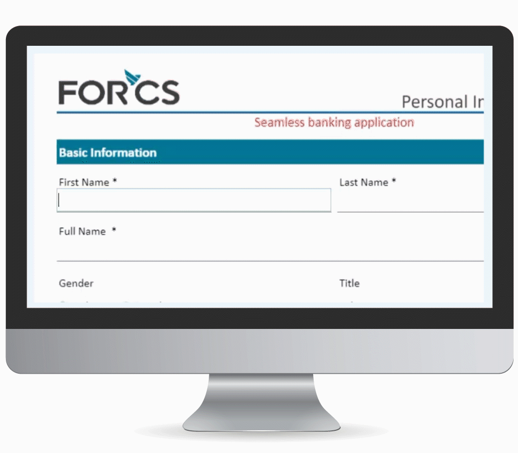 FORCS dynamic e-Form 