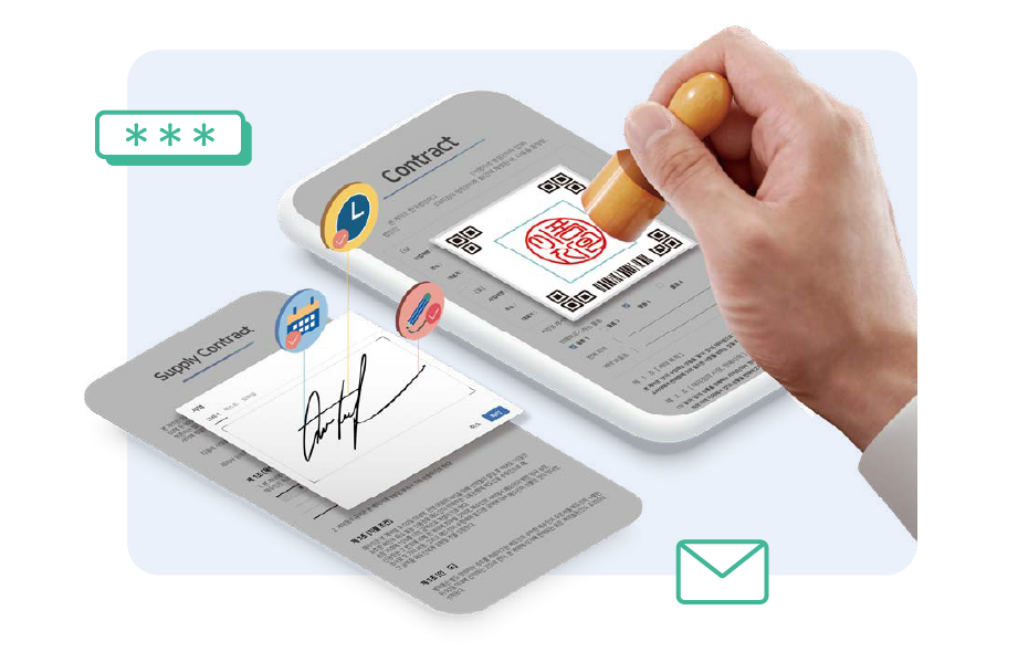 Trustworthy e-signature. Legitimate and reliable e-seal