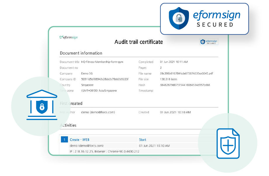 Prevent Forgery and Alteration