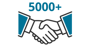 Over 5,000 customer references across industries Over 5,000 customer references across industries