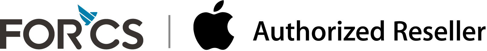 forcs and apple reseller logo